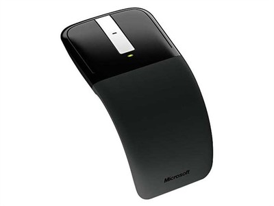 微软Arc触控鼠标 颠覆传统鼠标的便携创新设计